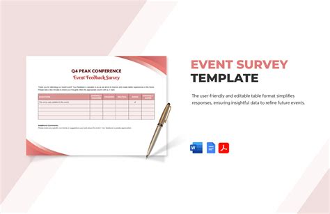 Event Survey Template