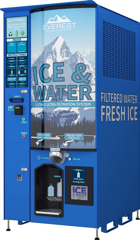 Everest Water and Ice Machine: The Essence of Purity and Refreshment