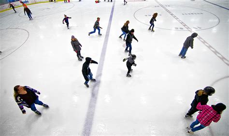Everett Community Ice Rink: Skaters Glide with Joy