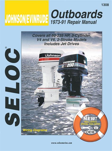 Evinrude Johnson Outboard 48hp 235hp Workshop Service Shop Repair Manual 1973 1990 1 Download