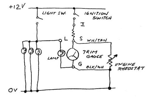 Evinrude Trim Gauge Wiring Diagram