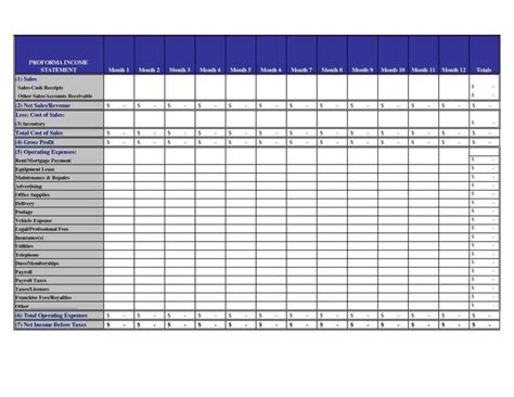 Excel Spreadsheet Template For Small Business