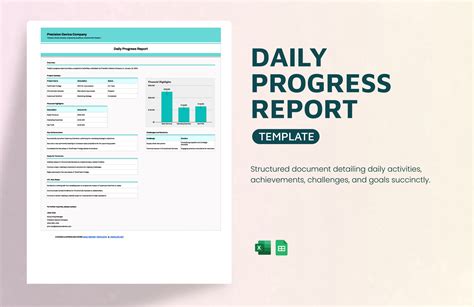 Excel Template Progress Report