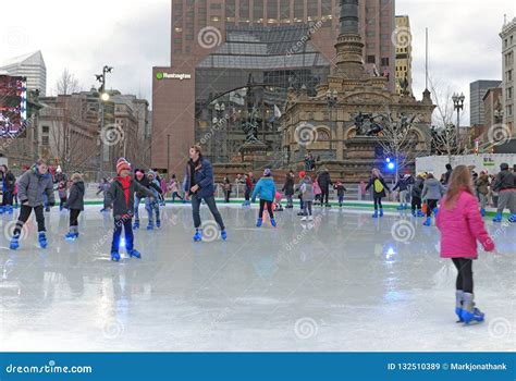 Experience the Magic of Ice Skating in Downtown Cleveland, Ohio