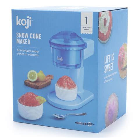 Experience the Sweet and Savory Sensations of the Koji Snow Cone Maker: A Revolutionary Treat for Summer