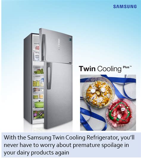 Experience the Ultimate in Food Preservation with Samsung Twin Cooling Plus Ice Maker