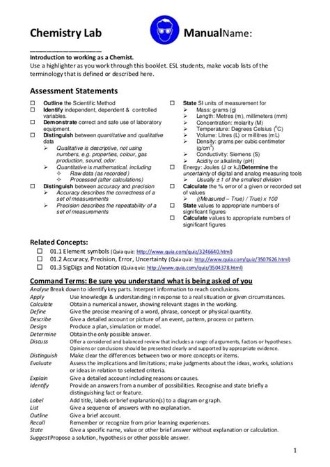 Exploring Chemistry Lab Manual Answers