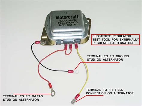 External Voltage Regulator Wiring