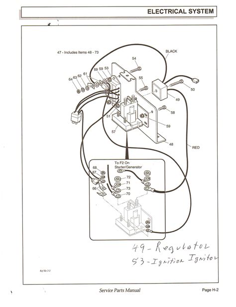 Ezgo Pds Rocker Switch Wiring Diagram