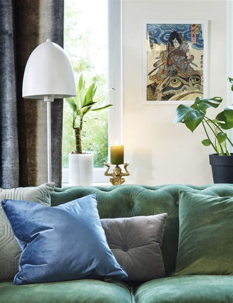 Förhöj din inredning med grön sammetskudde – En lyxig investering för ditt hem