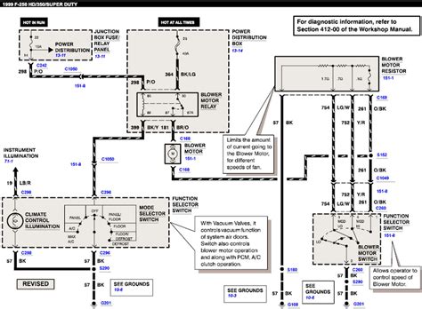 F350 Blower Motor Wiring Diagram