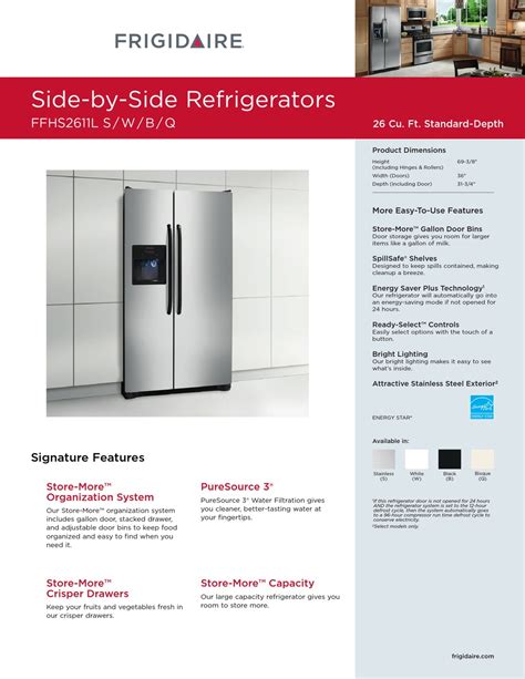 FFHS2611LBR Ice Maker: Enhance Your Kitchen with Premium Ice Production