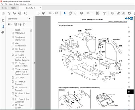 Factory Service Manual 2000 Nissan Maxima