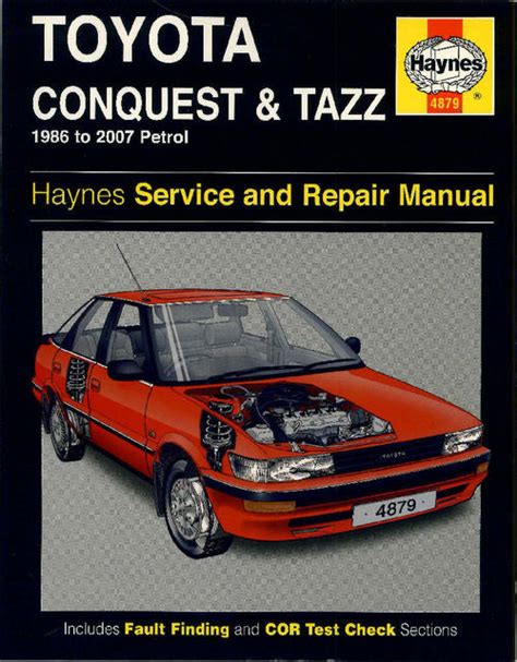 Factory Service Manual Toyota Tazz