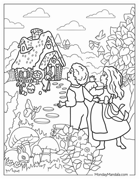 Fairy Tale Coloring Pages Printable