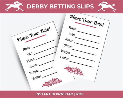 Fake Betting Slip Template