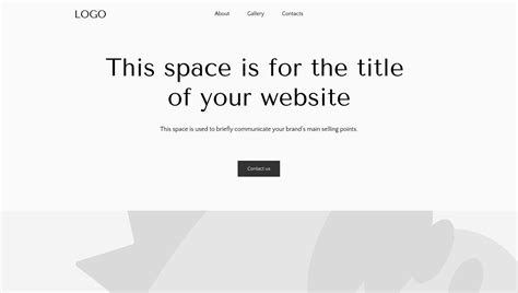 Fake Website Template