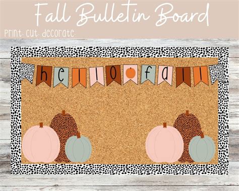 Fall Classroom Decorations Printable