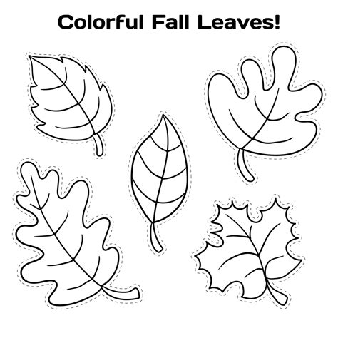 Fall Leaves Printable Free