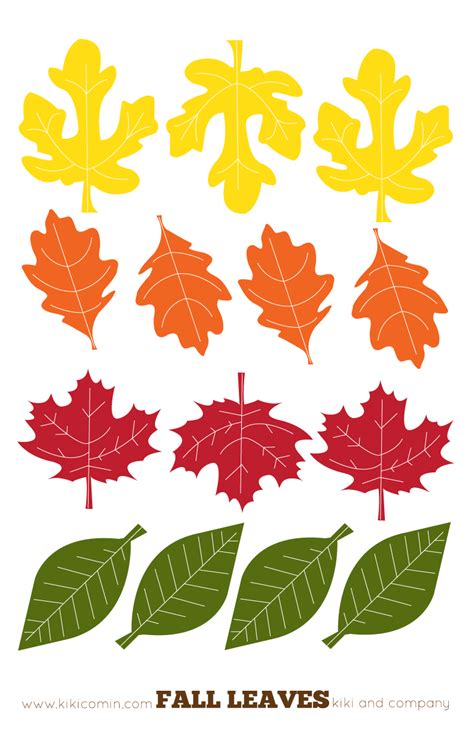 Fall Printable Cutouts