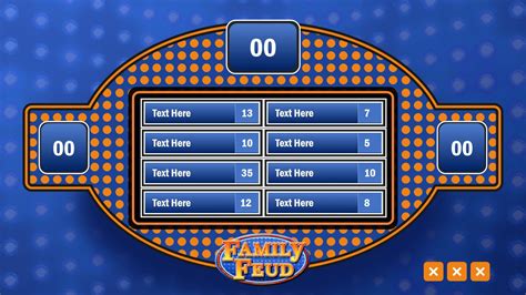 Family Feud Game Template