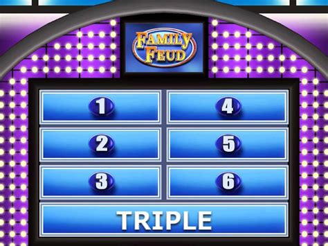 Family Feud Template With Sound