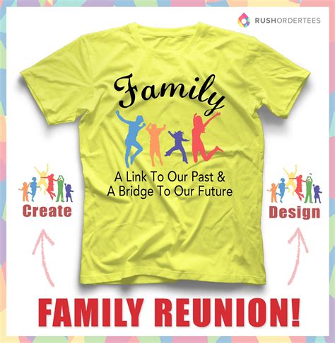 Family Reunion Templates For T Shirts