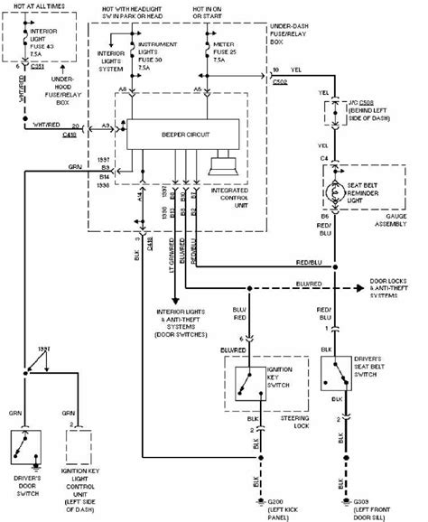 Fan Wiring Diagram 97 Honda Cr V