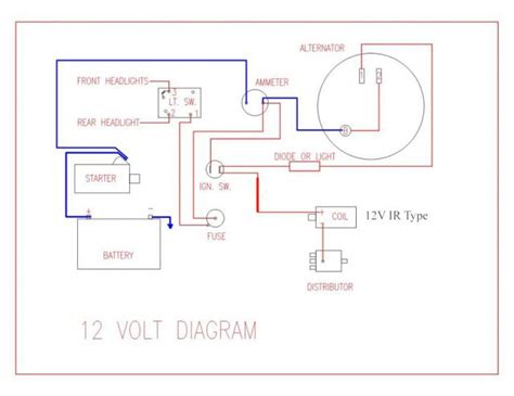 Farmall Tractor Alternator Conversion Wiring Diagram