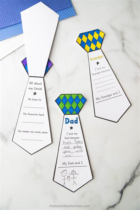 Fathers Day Tie Printable