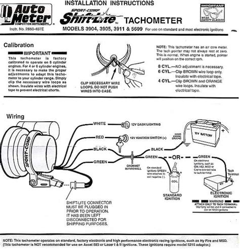 Faze Tachometer Wiring Diagram