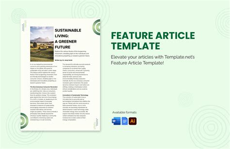 Feature Article Template