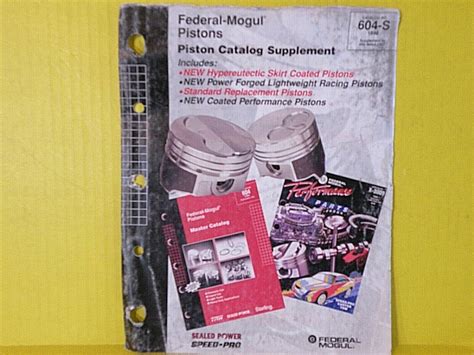 Federal Mogul Pistons Catalog