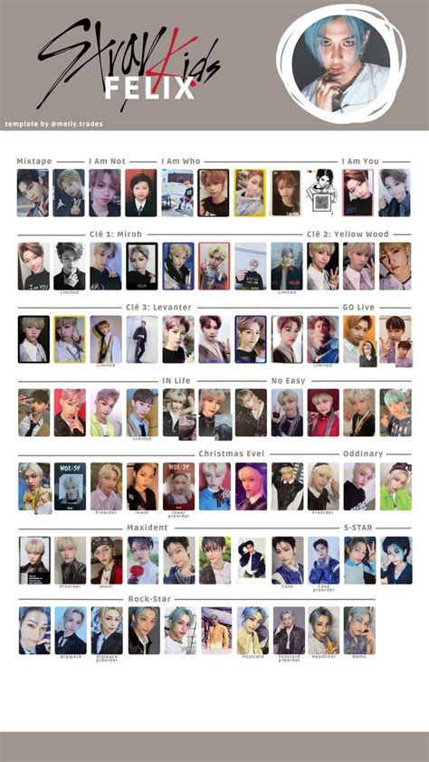 Felix Photocard Template