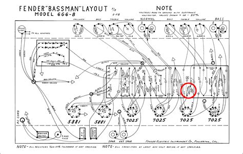 Fender Bassman Wiring Diagram