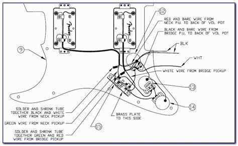 Fender Blacktop Strat Wiring Diagram