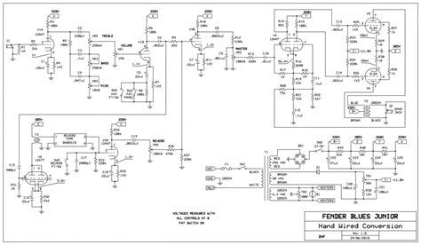 Fender Blues Junior Wiring Diagram