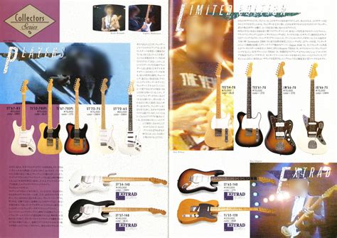 Fender Japan 1986 Catalog