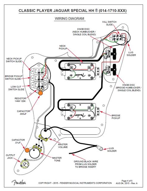 Fender Player Jaguar Hh Wiring Schematics