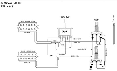 Fender Showmaster Wiring Diagram