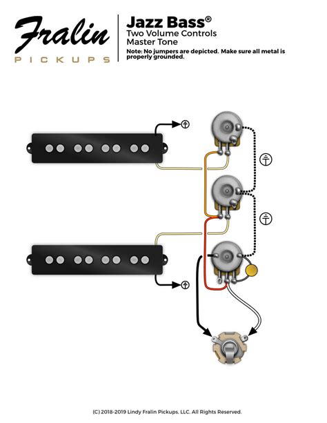 Fender Squier Jazz Bass Wiring Diagram