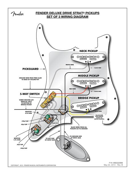 Fender Strat 3 Way Switch Wiring Diagram