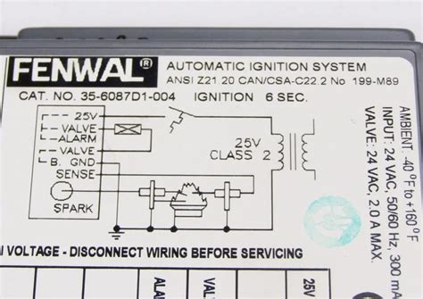 Fenwal Ignition Module Wiring Diagram