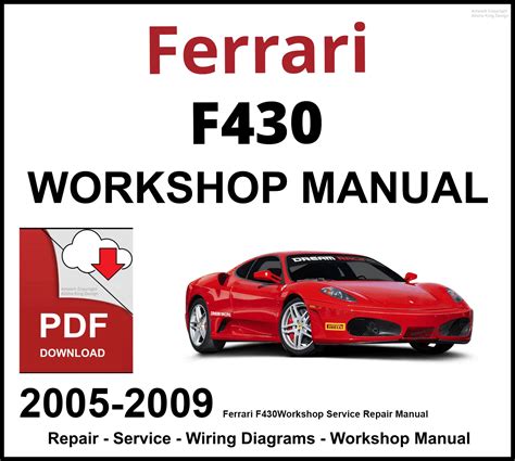 Ferrari F430 Spider Workshop Service Repair Manual Pdf