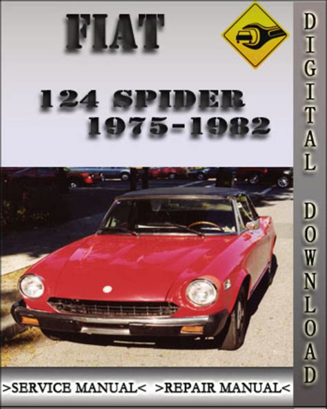 Fiat 124 Spider 1977 Factory Service Repair Manual