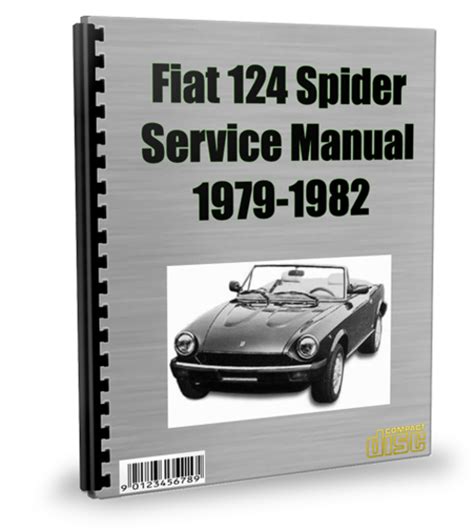 Fiat 124 Spider 1979 Repair Service Manual