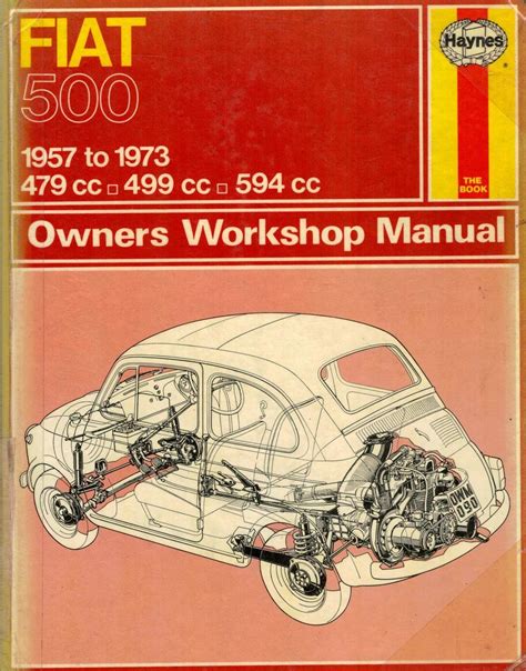 Fiat 500 1957 1973 Repair Service Manual