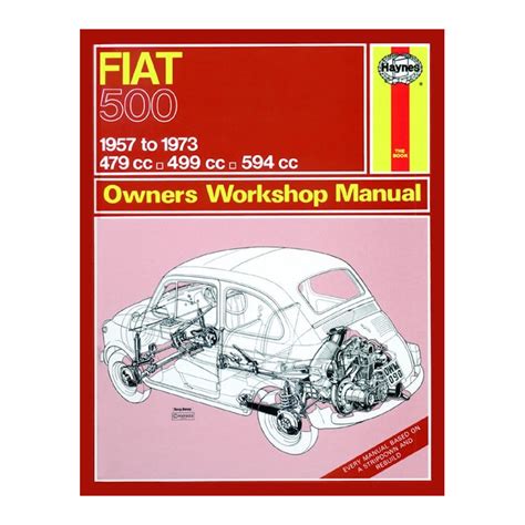 Fiat 500 1957 1973 Service Repair Workshop Manual