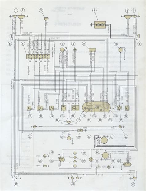 Fiat 850 Spider Wiring Diagram