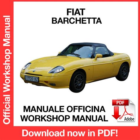 Fiat Barchetta Factory Service Manual 1995 2002 Download